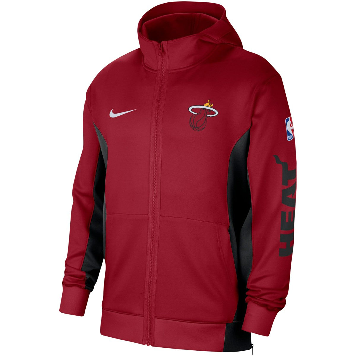 Miami Heat 2023/24 Authentic Showtime Full-Zip Hoodie - Red online