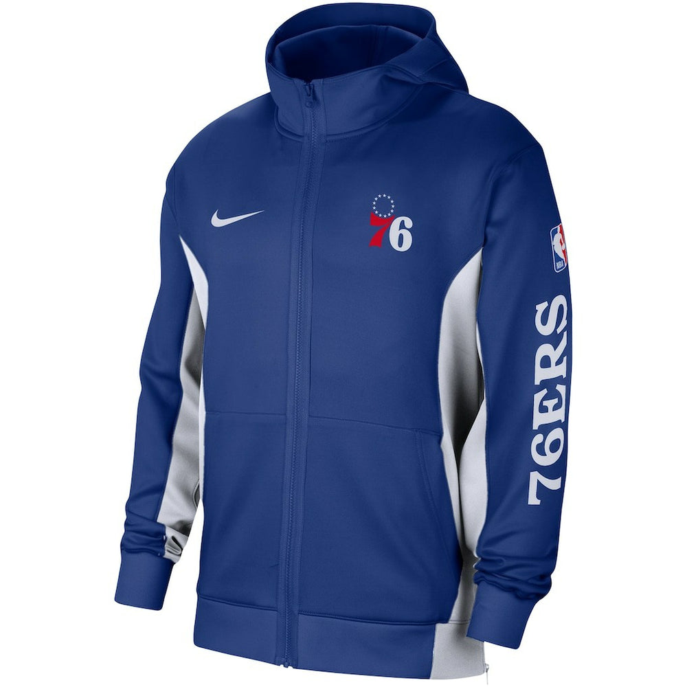 Philadelphia 76ers 2023/24 Authentic Showtime Full-Zip Hoodie - Royal shop