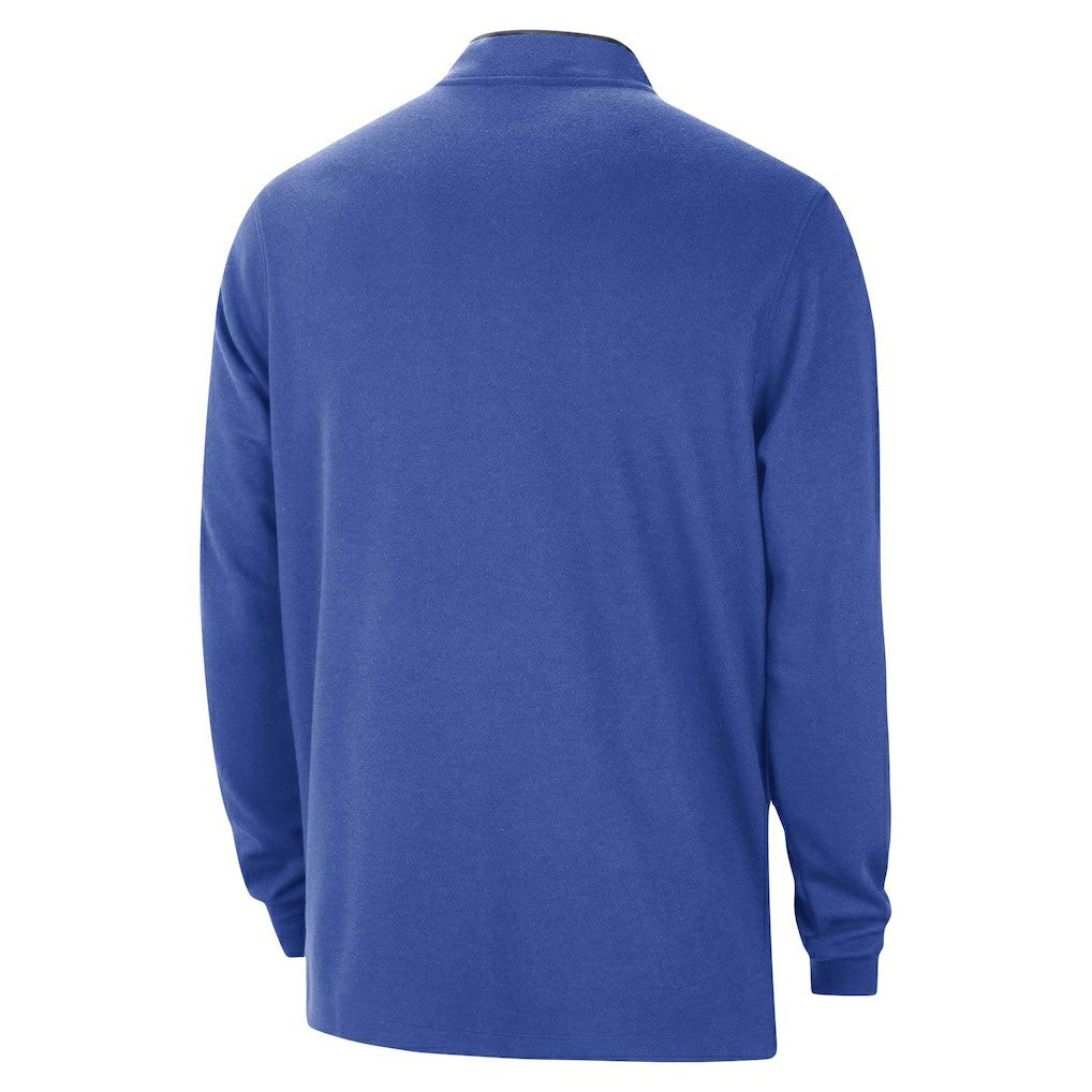 Dallas Mavericks Authentic Performance Half-Zip Jacket sale - Blue discount