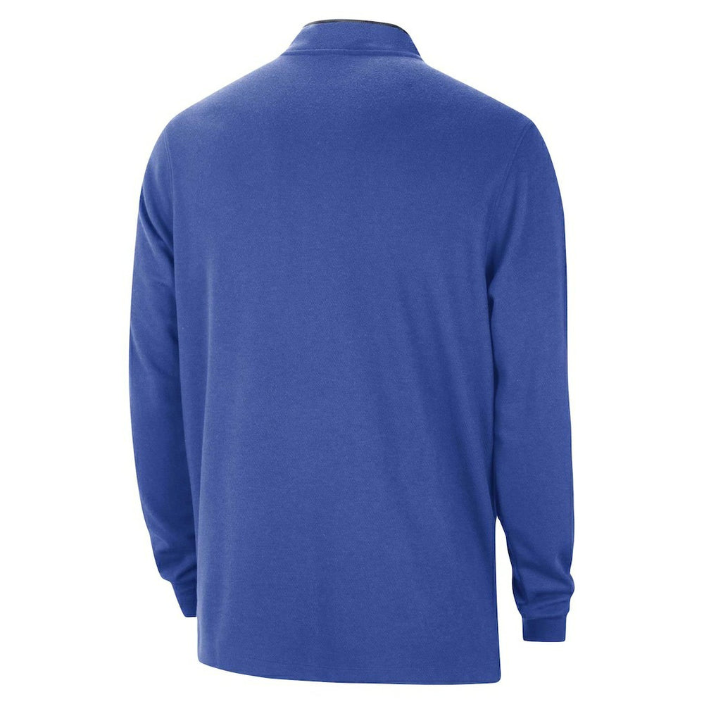 Dallas Mavericks Authentic Performance Half-Zip Jacket sale - Blue discount