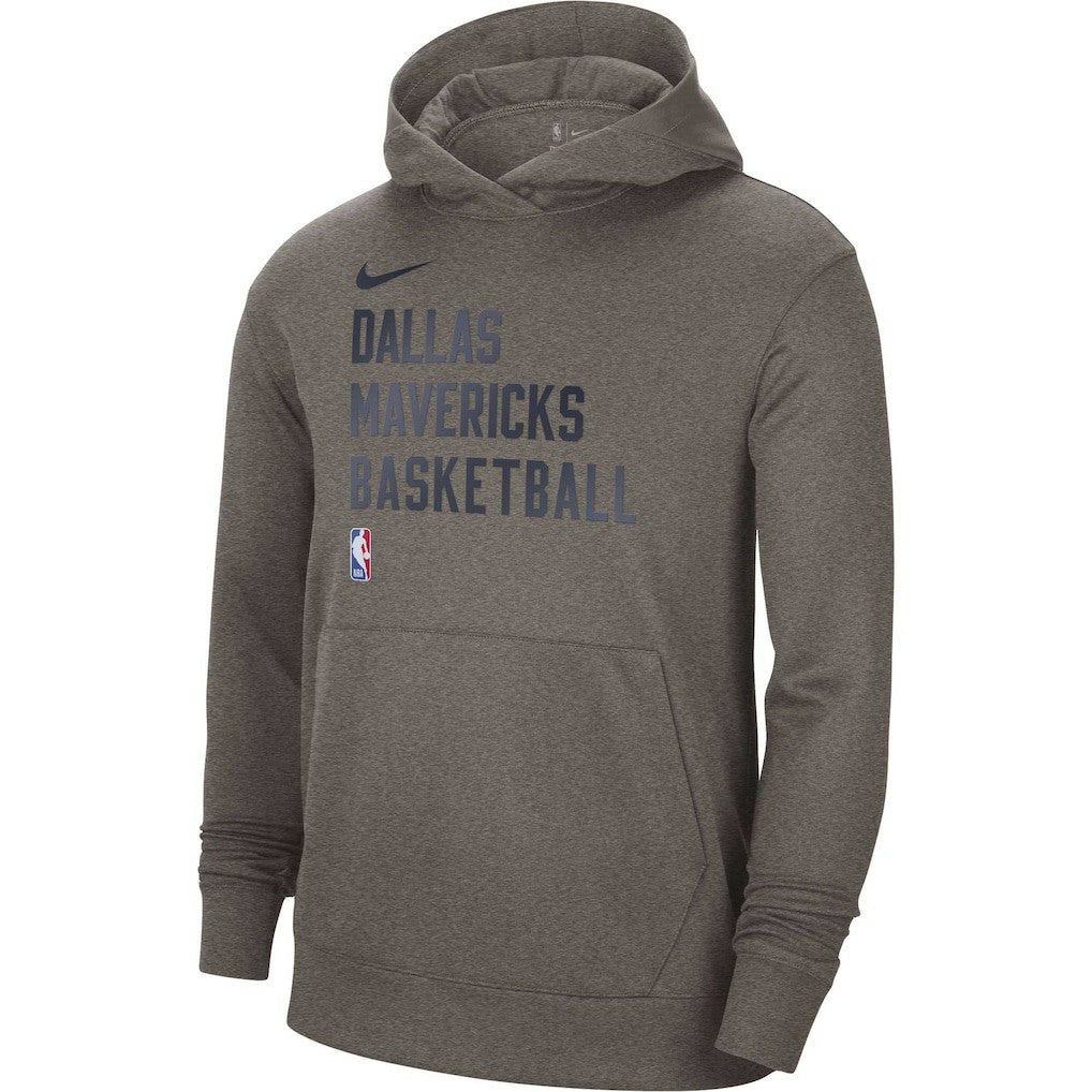 Dallas Mavericks Unisex 2023/24 Performance Spotlight On-Court Practice Pullover Hoodie sale - Gray sale
