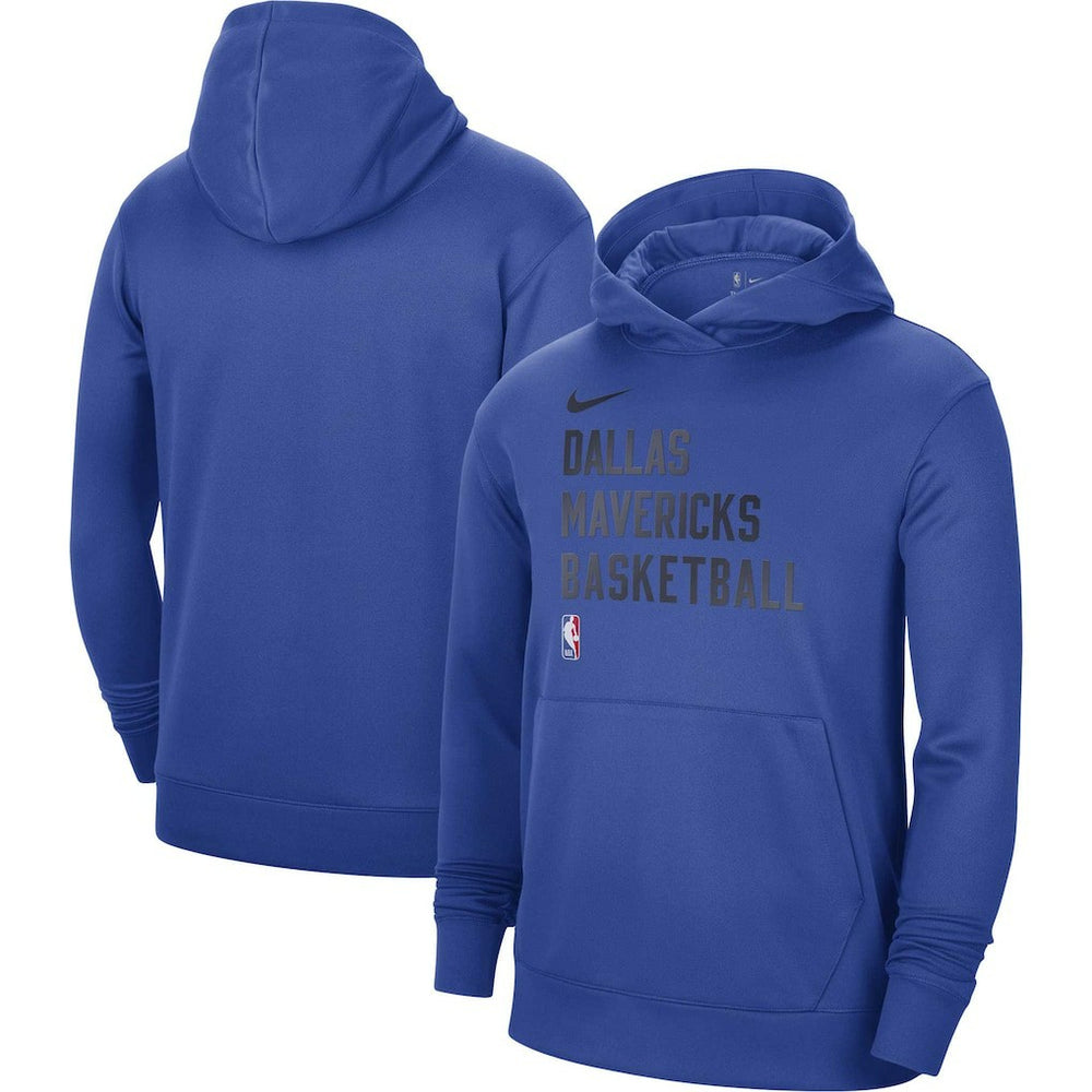 Dallas Mavericks Unisex 2023/24 Performance Spotlight On-Court Practice Pullover Hoodie - Royal on sale
