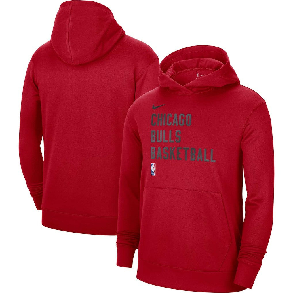 Chicago Bulls Unisex 2023/24 Performance Spotlight On-Court Practice Pullover Hoodie sale - Red for sale