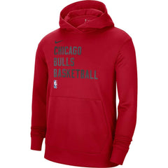 Chicago Bulls Unisex 2023/24 Performance Spotlight On-Court Practice Pullover Hoodie sale - Red for sale