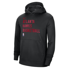 Atlanta Hawks Unisex 2023/24 Performance Spotlight On-Court Practice Pullover Hoodie - Black on sale
