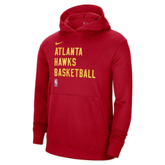 Atlanta Hawks Unisex 2023/24 Performance Spotlight On-Court Practice Pullover Hoodie - Red discount