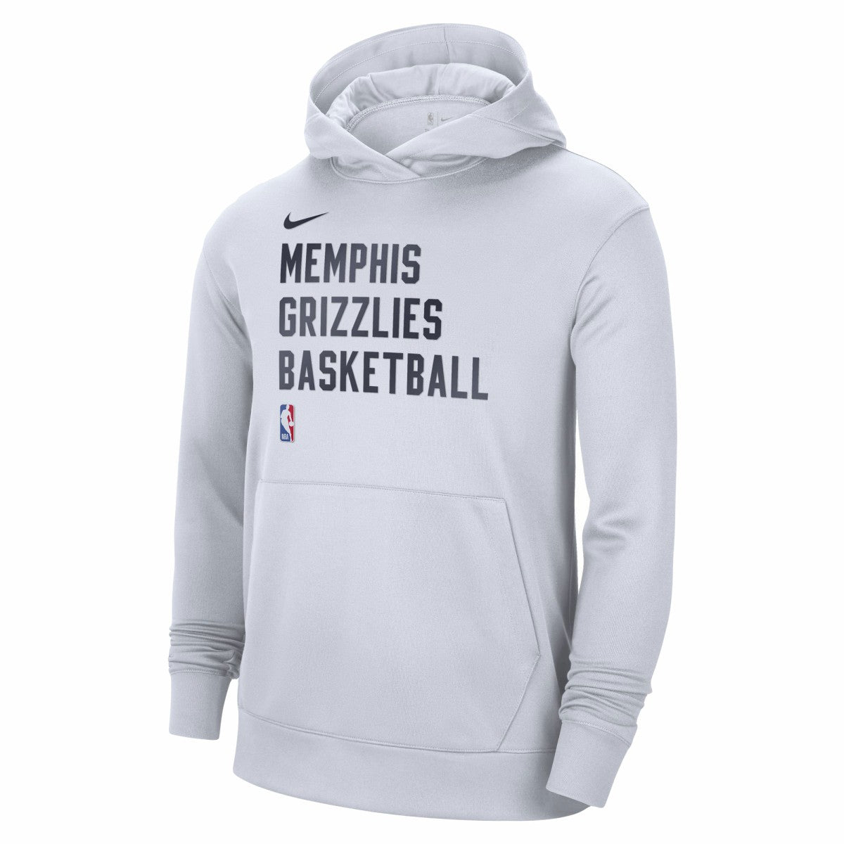 Memphis Grizzlies Unisex 2023/24 Performance Spotlight On-Court Practice Pullover Hoodie - White discount
