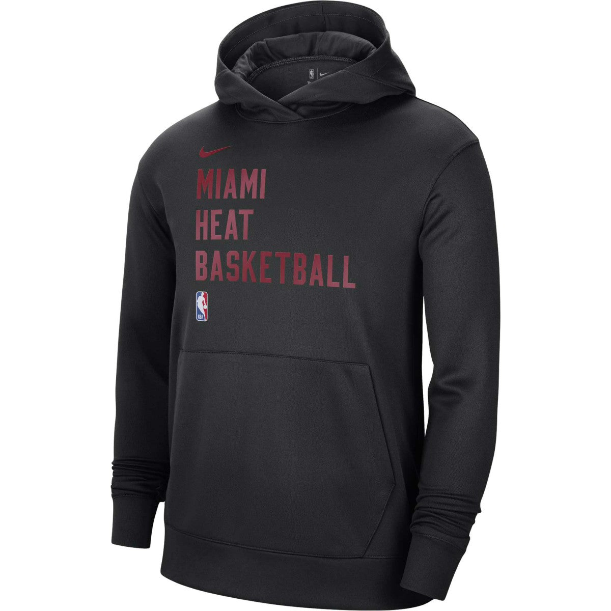 Miami Heat Unisex 2023/24 Performance Spotlight On-Court Practice Pullover Hoodie - Black outlet