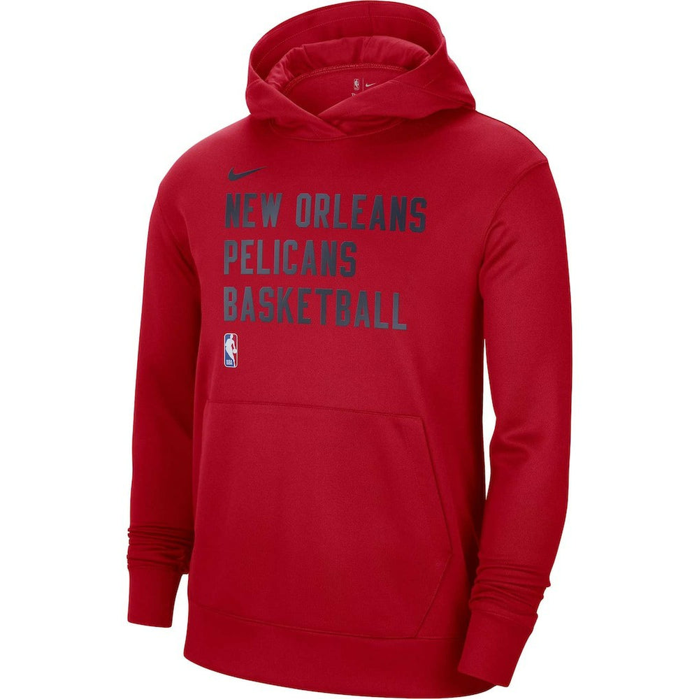 New Orleans Pelicans Unisex 2023/24 Performance Spotlight On-Court Practice Pullover Hoodie - Red sale