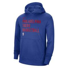 Philadelphia 76ers Unisex 2023/24 Performance Spotlight On-Court Practice Pullover Hoodie - Royal shop