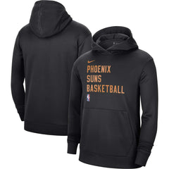 Phoenix Suns Unisex 2023/24 Performance Spotlight On-Court Practice Pullover Hoodie - Black shop