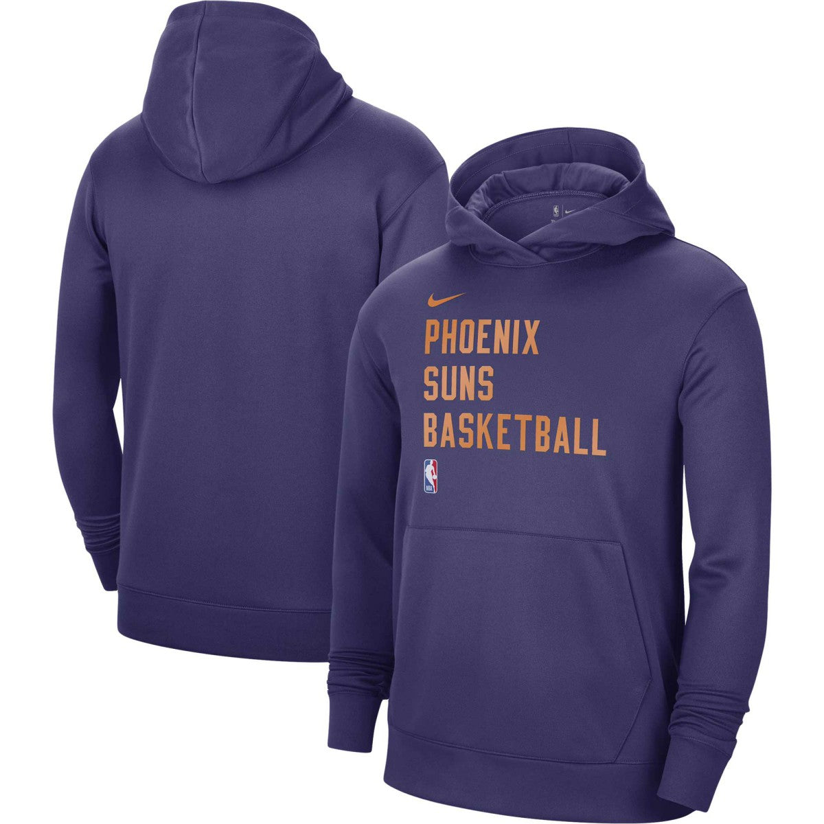 Phoenix Suns Unisex 2023/24 Performance Spotlight On-Court Practice Pullover Hoodie - Purple sale