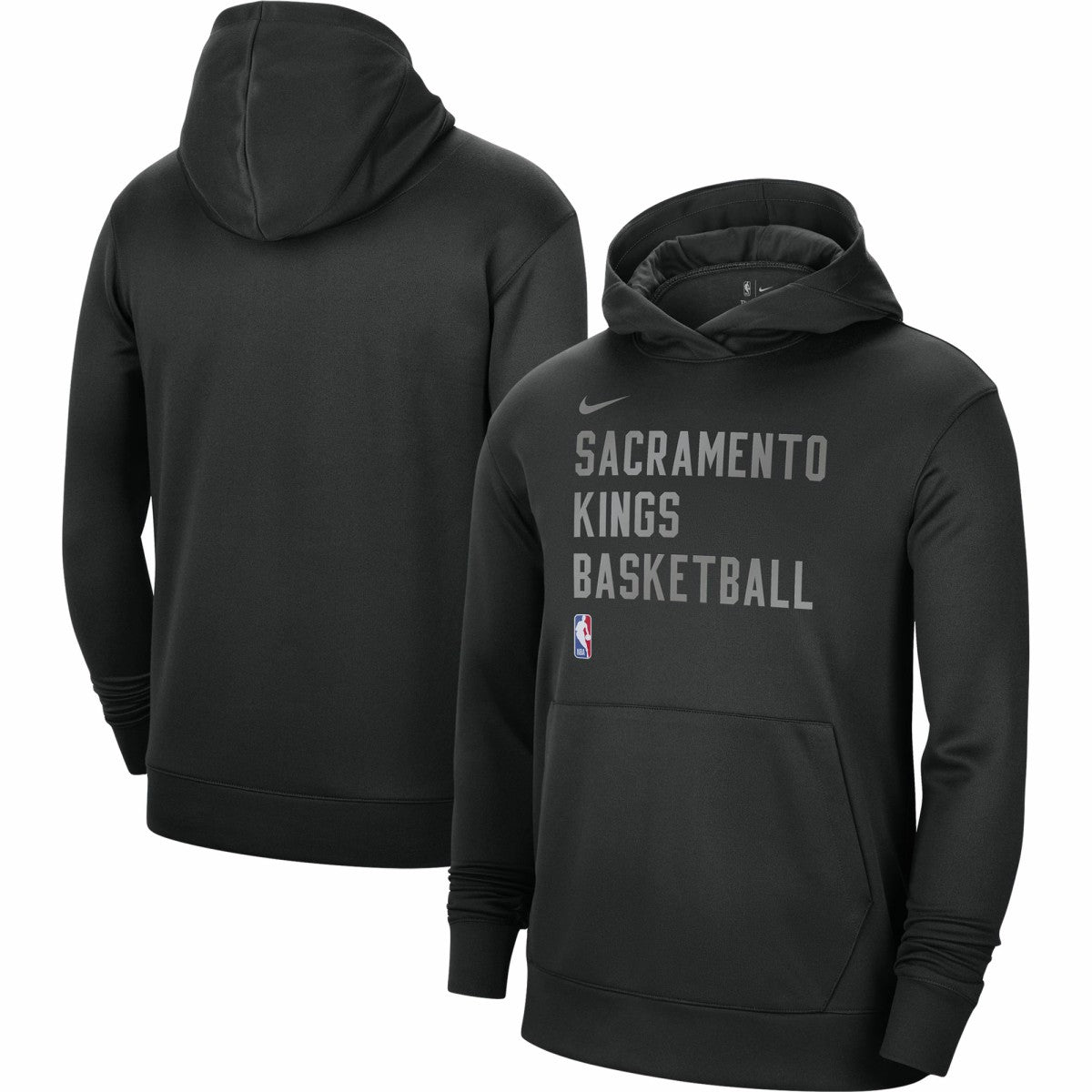 Sacramento Kings Unisex 2023/24 Performance Spotlight On-Court Practice Pullover Hoodie - Black online