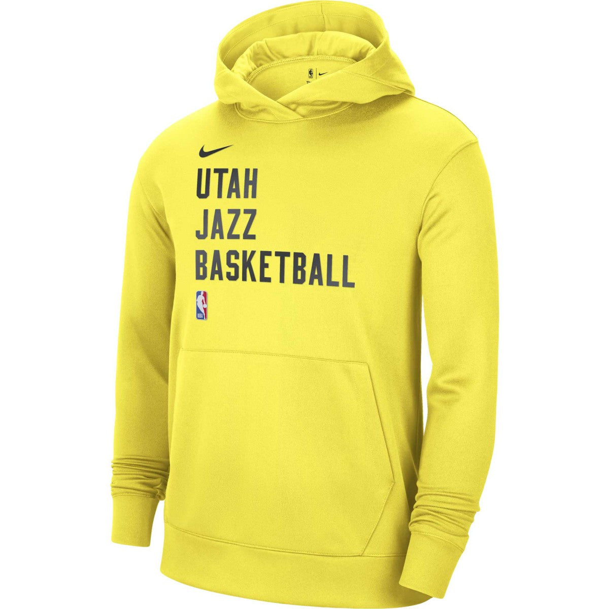Utah Jazz Unisex 2023/24 Performance Spotlight On-Court Practice Pullover Hoodie - Yellow outlet