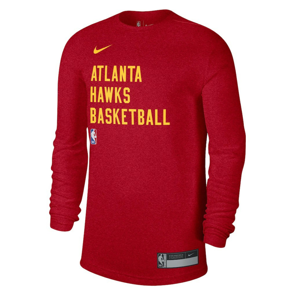 Atlanta Hawks Unisex 2023/24 Legend On-Court Practice Long Sleeve T-Shirt - Red discount