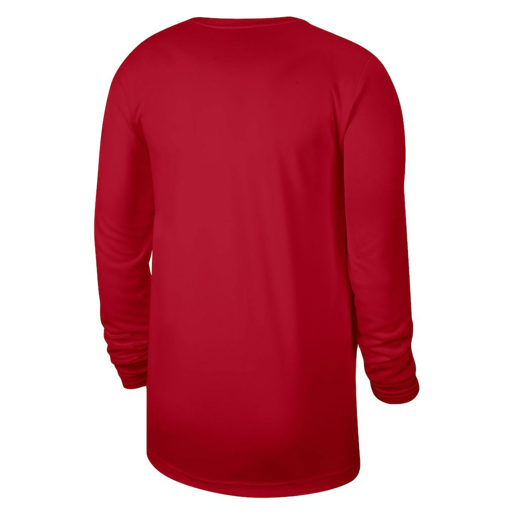 Atlanta Hawks Unisex 2023/24 Legend On-Court Practice Long Sleeve T-Shirt - Red discount