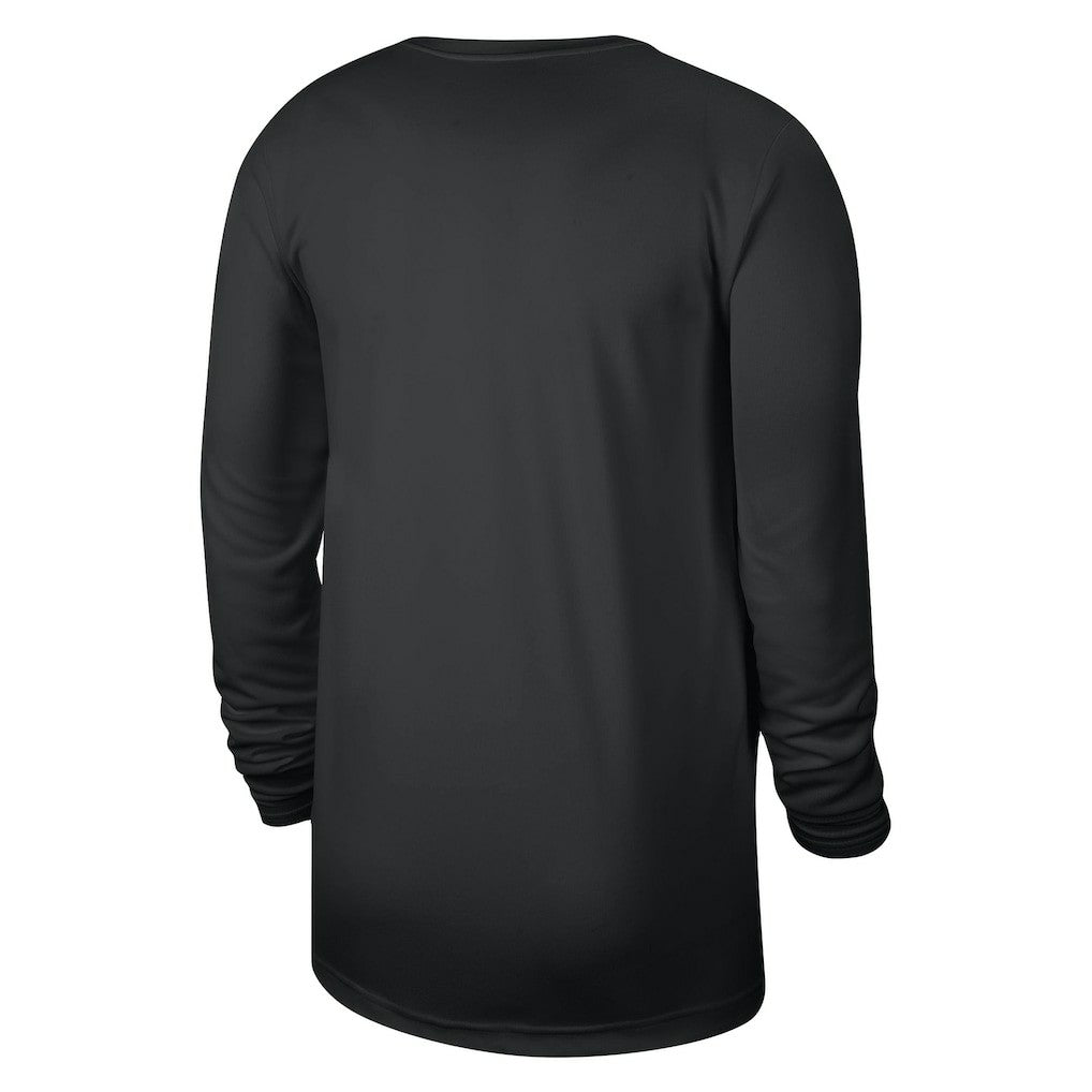Brooklyn Nets Unisex 2023/24 Legend On-Court Practice Long Sleeve T-Shirt - Black shop