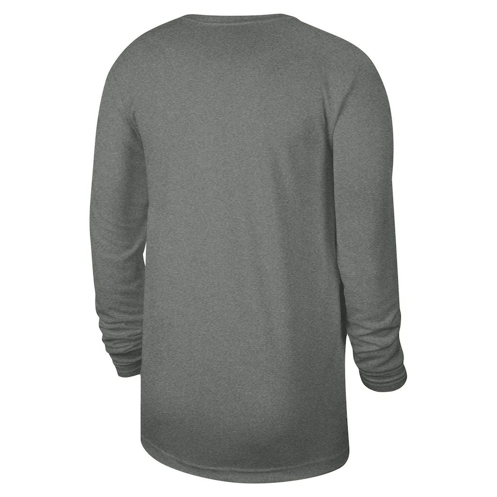 Brooklyn Nets Unisex 2023/24 Legend On-Court Practice Long Sleeve T-Shirt - Heather Gray on sale