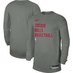 Chicago Bulls Unisex 2023/24 Legend On-Court Practice Long Sleeve T-Shirt sale - Heather Gray shop