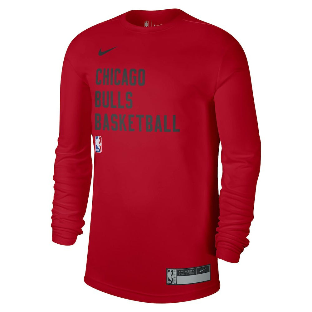Chicago Bulls Unisex 2023/24 Legend On-Court Practice Long Sleeve T-Shirt sale - Red cheap