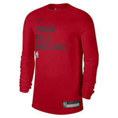 Chicago Bulls Unisex 2023/24 Legend On-Court Practice Long Sleeve T-Shirt sale - Red cheap