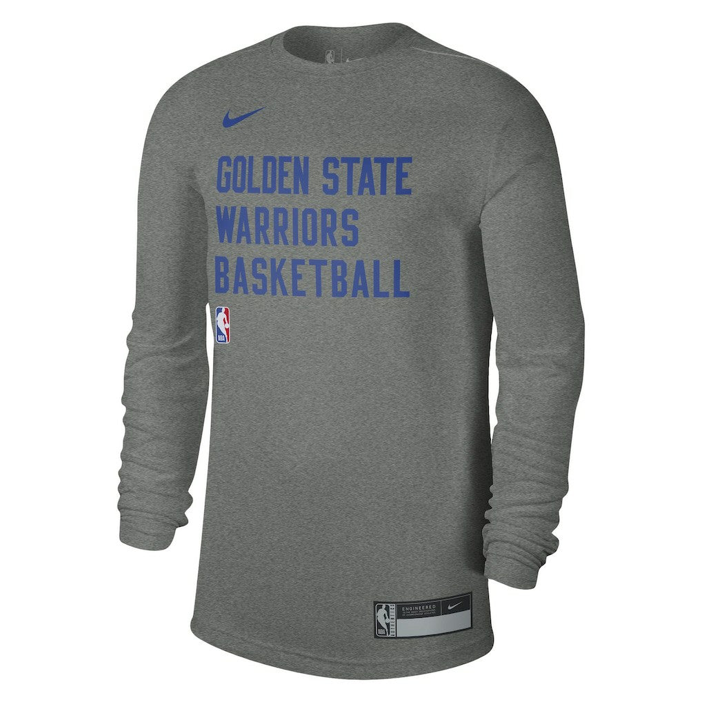 Golden State Warriors Unisex 2023/24 Legend On-Court Practice Long Sleeve T-Shirt sale - Heather Gray cheap