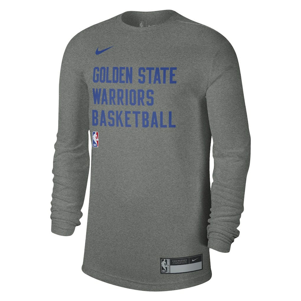 Golden State Warriors Unisex 2023/24 Legend On-Court Practice Long Sleeve T-Shirt sale - Heather Gray cheap