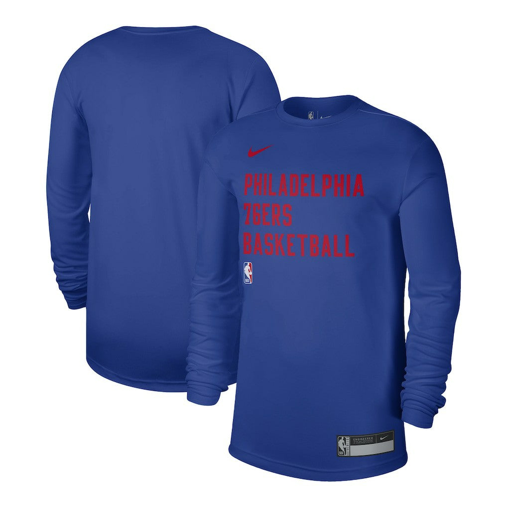 Philadelphia 76ers Unisex 2023/24 Legend On-Court Practice Long Sleeve T-Shirt - Royal for sale