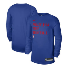 Philadelphia 76ers Unisex 2023/24 Legend On-Court Practice Long Sleeve T-Shirt - Royal for sale
