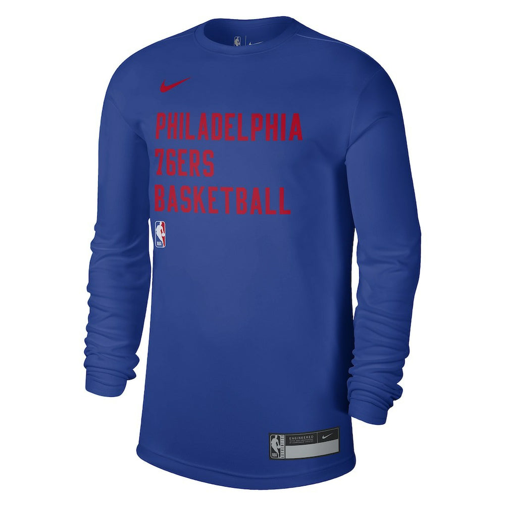 Philadelphia 76ers Unisex 2023/24 Legend On-Court Practice Long Sleeve T-Shirt - Royal for sale