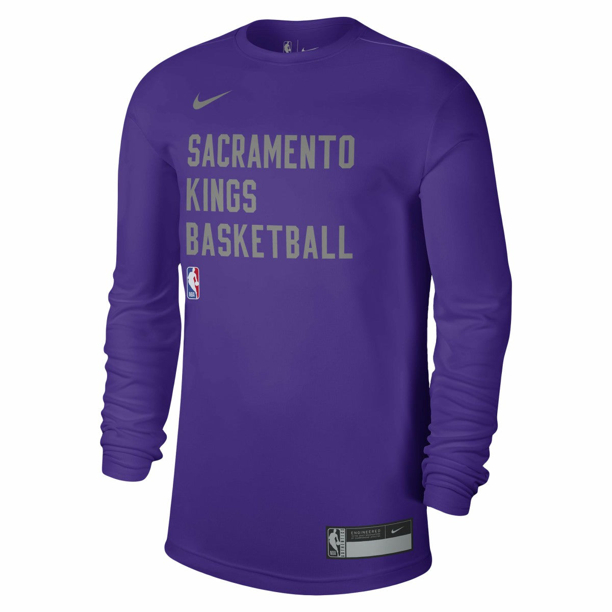 Sacramento Kings Unisex 2023/24 Legend On-Court Practice Long Sleeve T-Shirt - Purple shop