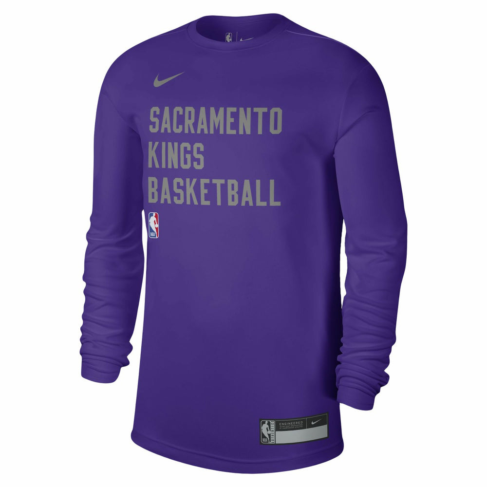 Sacramento Kings Unisex 2023/24 Legend On-Court Practice Long Sleeve T-Shirt - Purple shop