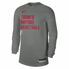 Toronto Raptors Unisex 2023/24 Legend On-Court Practice Long Sleeve T-Shirt - Heather Gray cheap