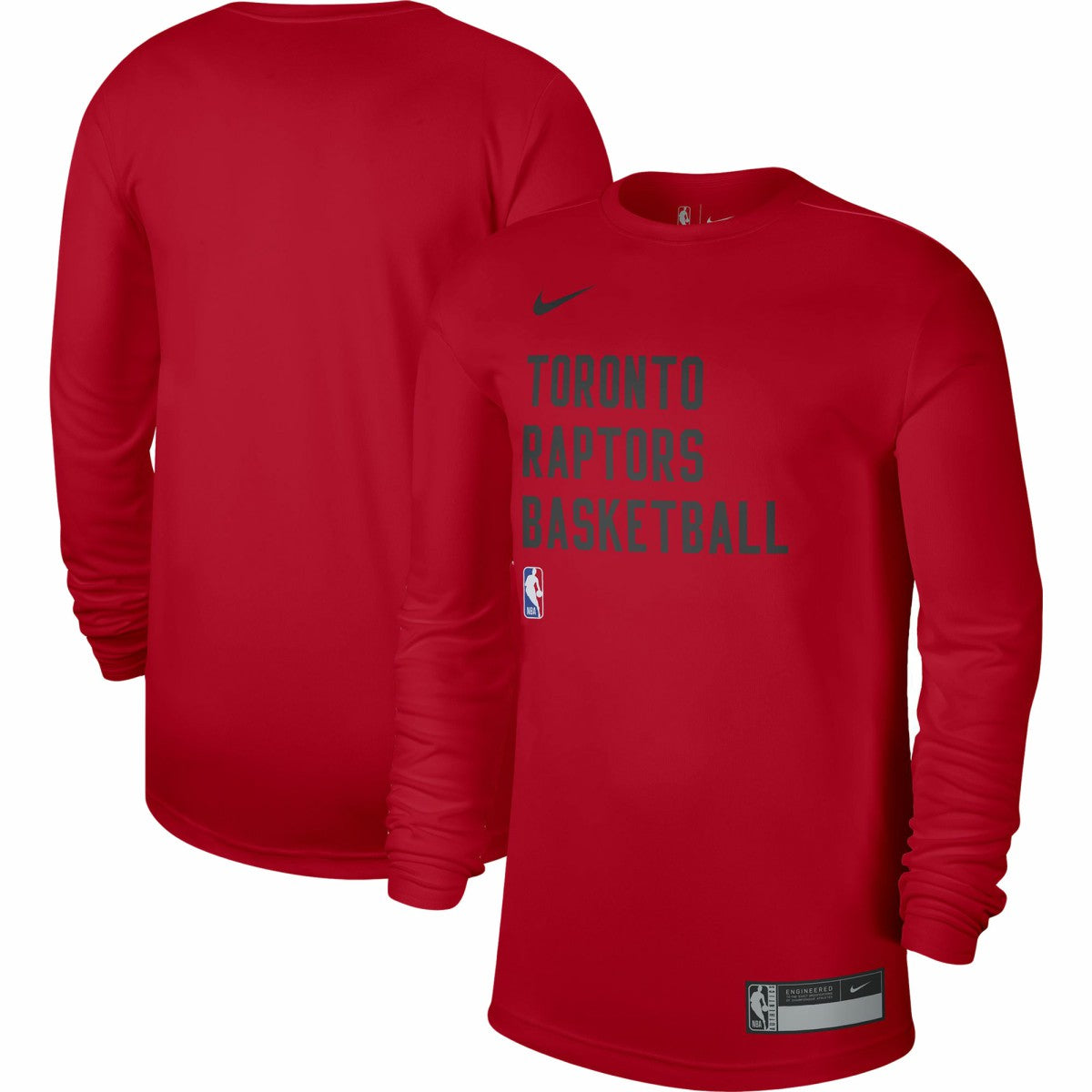 Toronto Raptors Unisex 2023/24 Legend On-Court Practice Long Sleeve T-Shirt - Red on sale