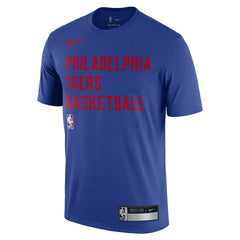 Philadelphia 76ers 2023/24 Sideline Legend Performance Practice T-Shirt - Royal sale