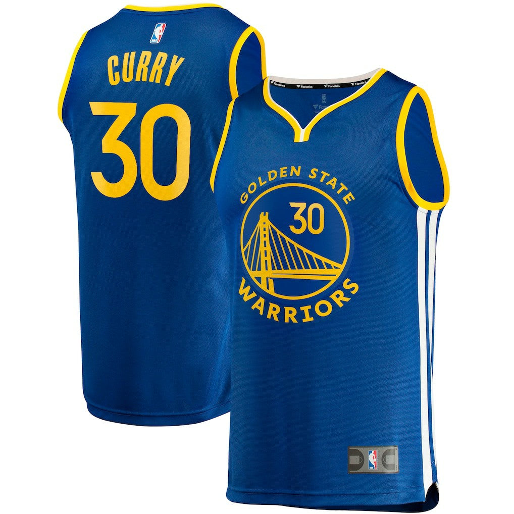 Stephen Curry Golden State Warriors Big & Tall Fast Break Player Jersey sale - Royal sale - Icon Edition shop