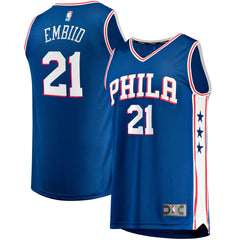 Joel Embiid Philadelphia 76ers Big & Tall Fast Break Player Jersey - Royal - Icon Edition cheap