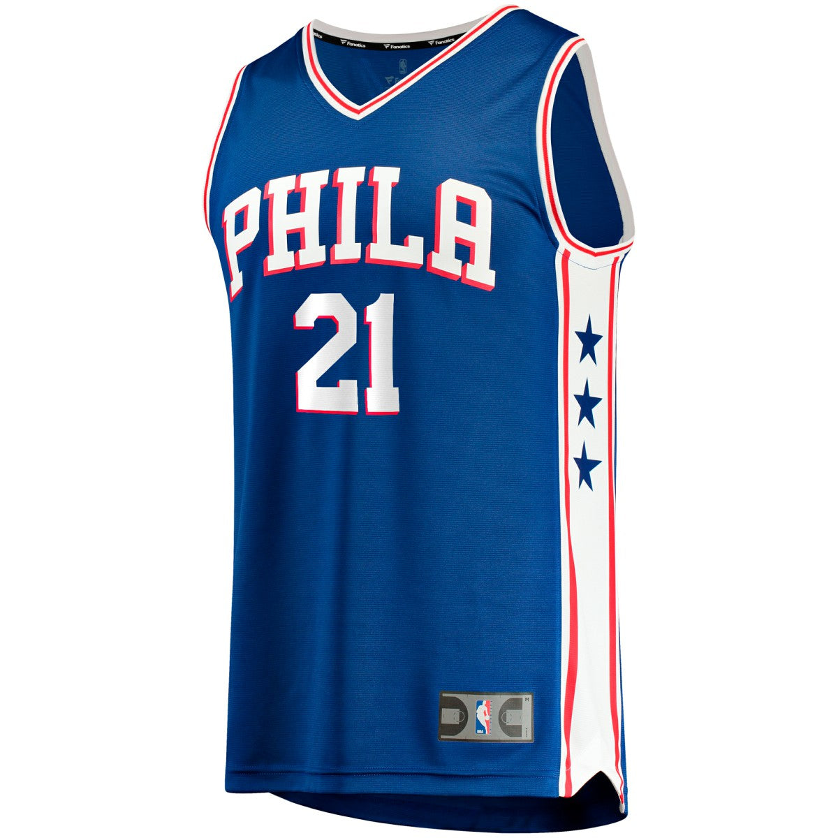 Joel Embiid Philadelphia 76ers Big & Tall Fast Break Player Jersey - Royal - Icon Edition cheap