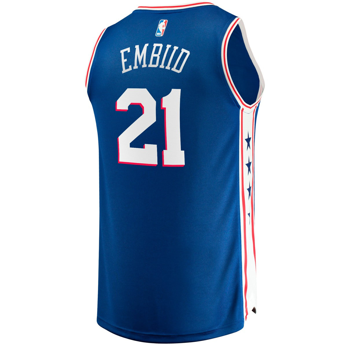Joel Embiid Philadelphia 76ers Big & Tall Fast Break Player Jersey - Royal - Icon Edition cheap