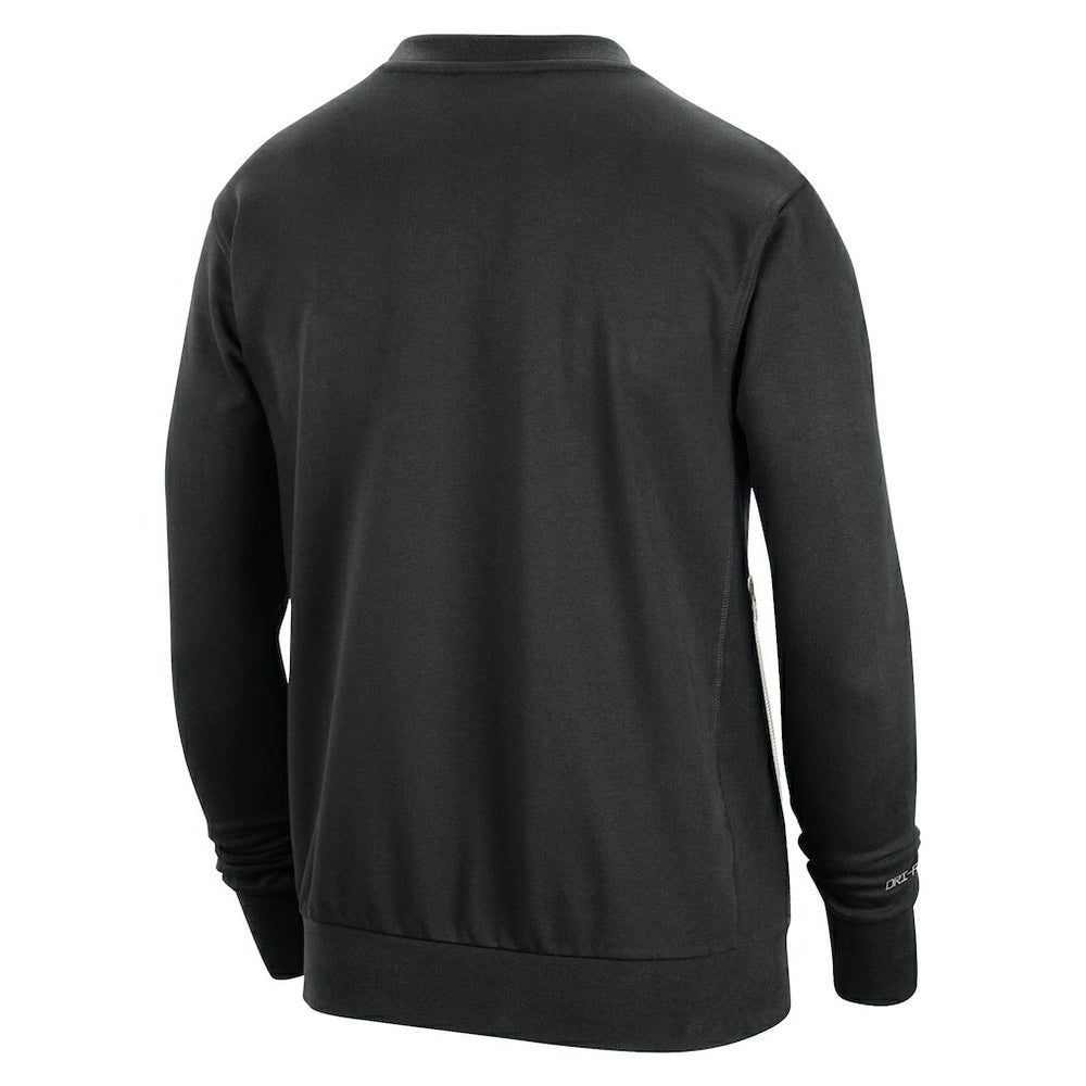 Chicago Bulls 2023/24 Authentic Standard Issue Travel Performance Pullover Sweatshirt - Black discount