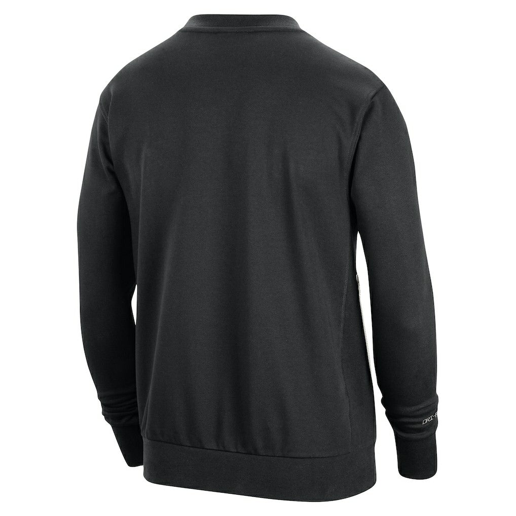 Golden State Warriors 2023/24 Authentic Standard Issue Travel Performance Pullover Sweatshirt sale - Black online