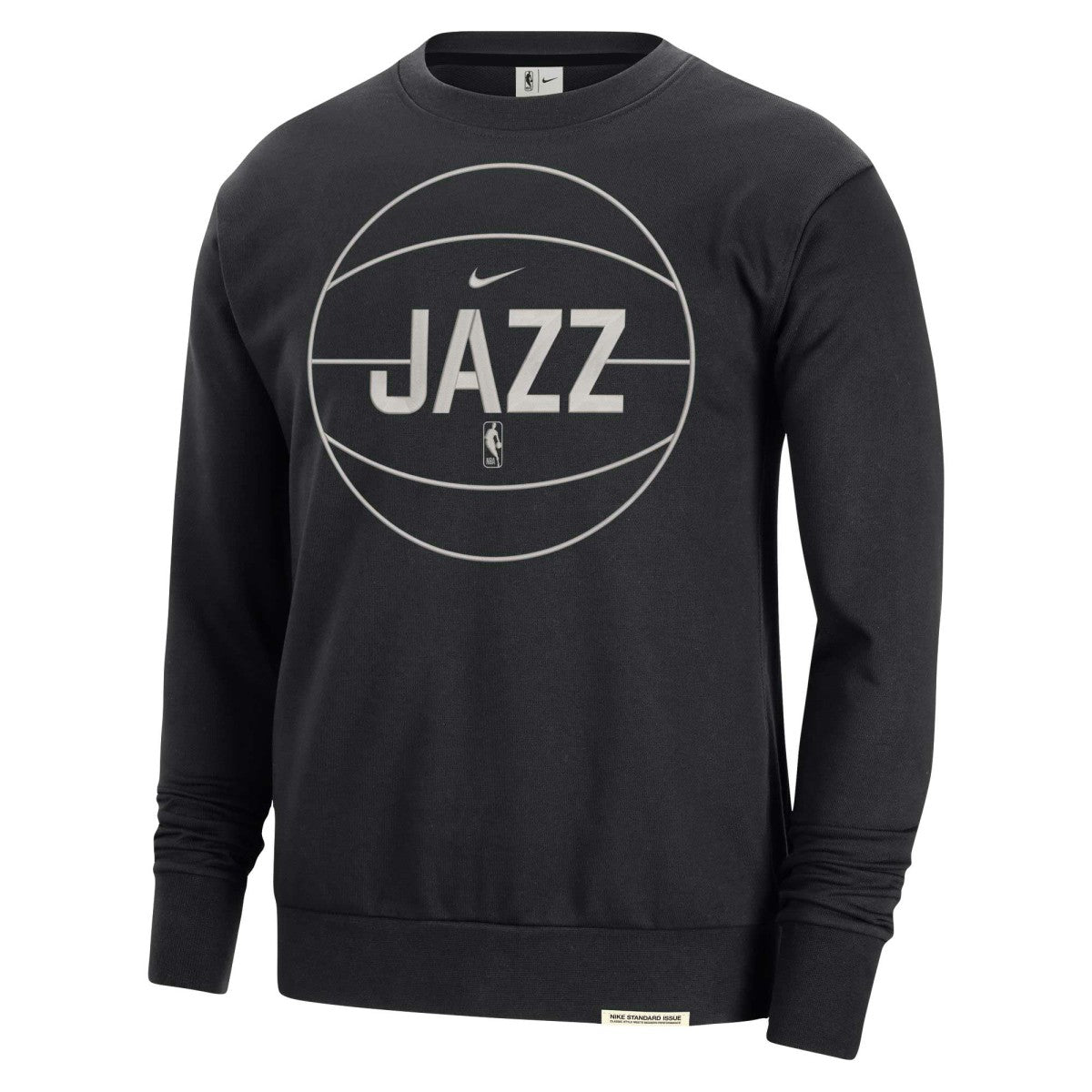 Utah Jazz 2023/24 Authentic Standard Issue Travel Performance Pullover Sweatshirt - Black online