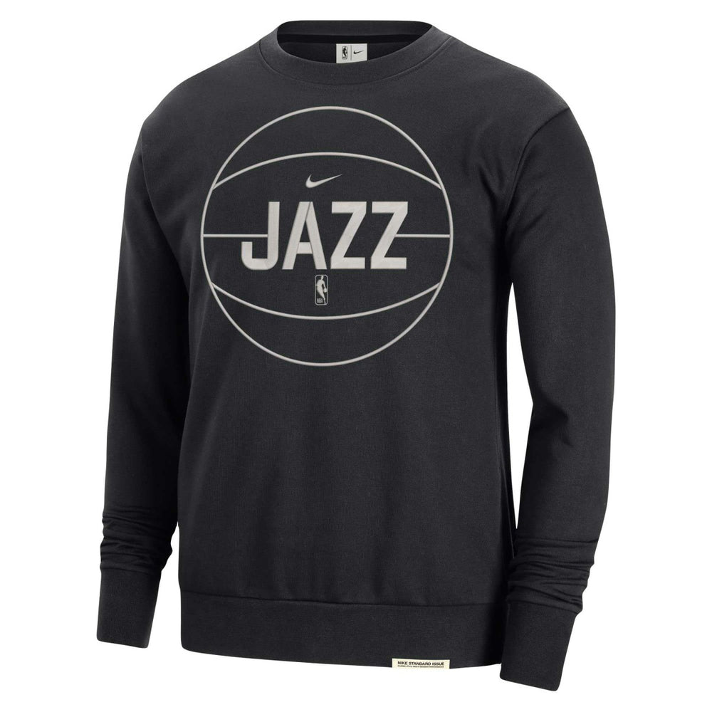 Utah Jazz 2023/24 Authentic Standard Issue Travel Performance Pullover Sweatshirt - Black online