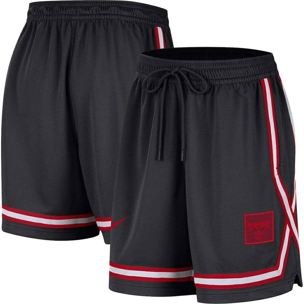 Chicago Bulls Women's Sideline Fly Crossover Performance Shorts - Black sale