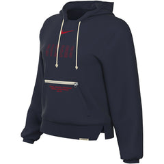 Philadelphia 76ers Women's Courtside Standard Issue Performance Pullover Hoodie - Navy outlet