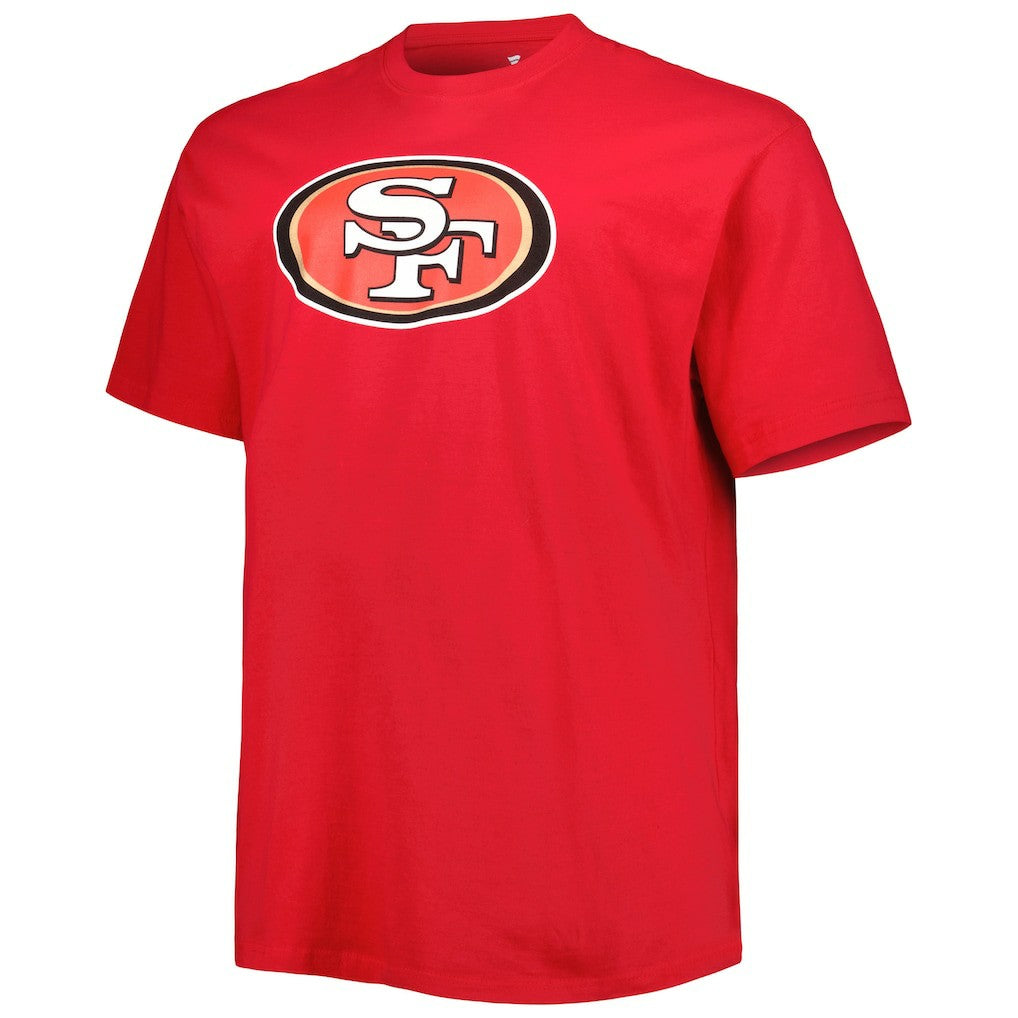 Christian McCaffrey San Francisco 49ers Big & Tall Player Name & Number T-Shirt - Scarlet discount