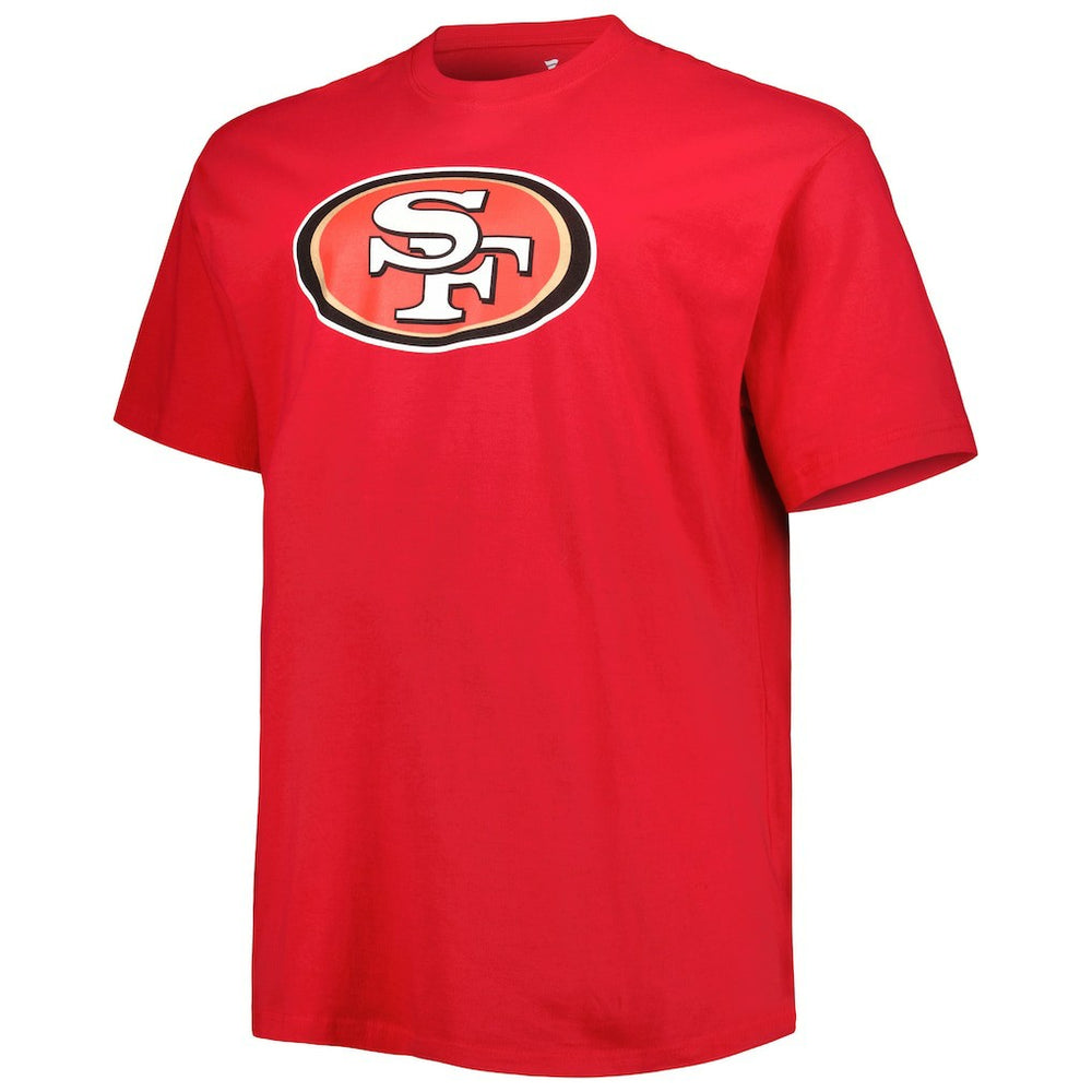 Christian McCaffrey San Francisco 49ers Big & Tall Player Name & Number T-Shirt - Scarlet discount