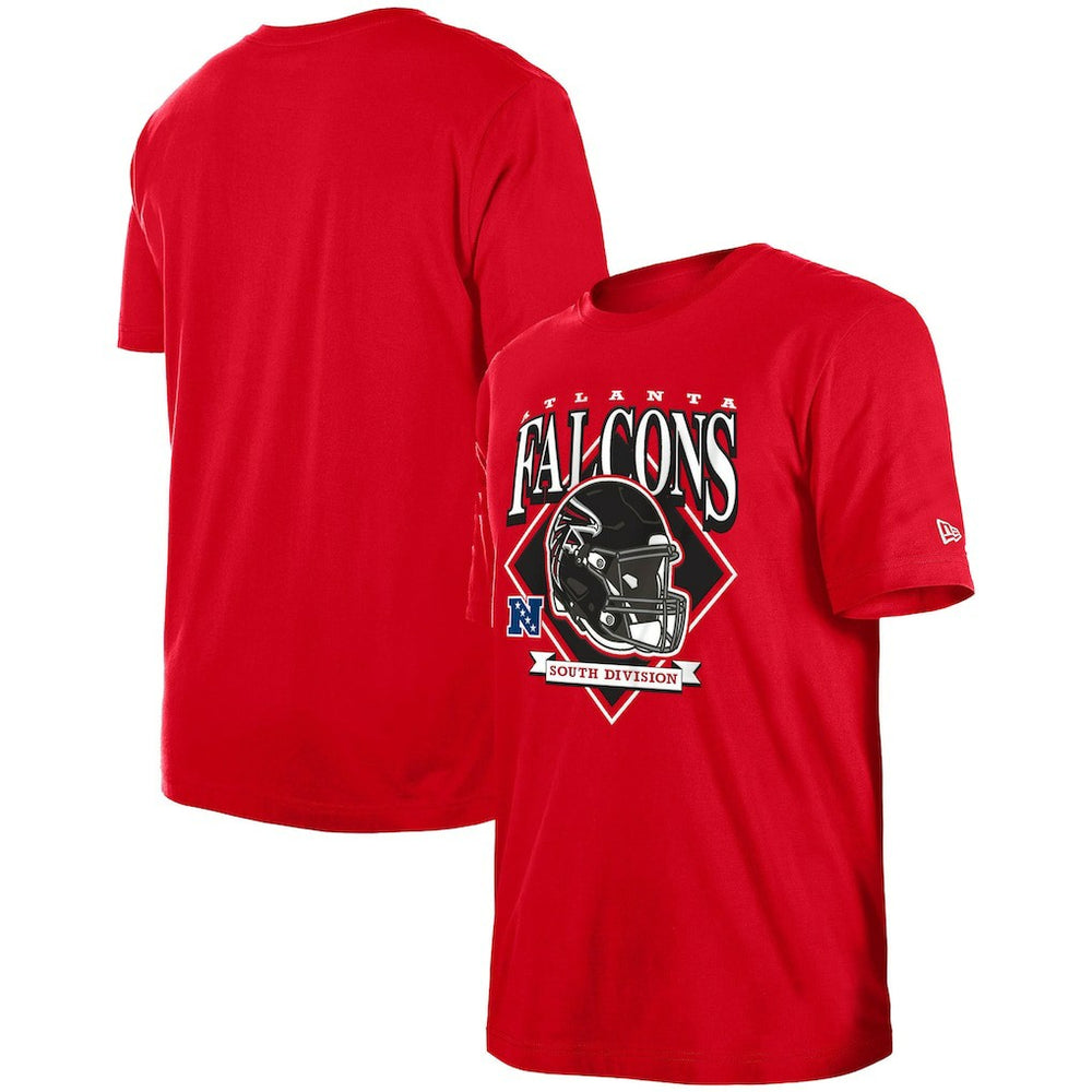 Atlanta Falcons New Era Team Logo T-Shirt - Red cheap