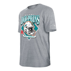 Miami Dolphins New Era Team Logo T-Shirt - Gray for sale