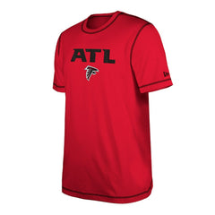 Atlanta Falcons New Era Third Down Puff Print T-Shirt - Red outlet